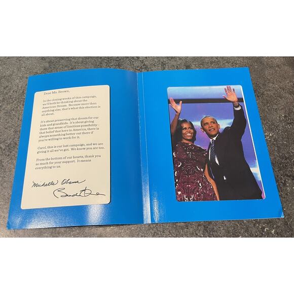 Signed!! Barack Obama Memorabilia - Magazines, Photos. Affordable Care Act Photo - Picture 8 of 13